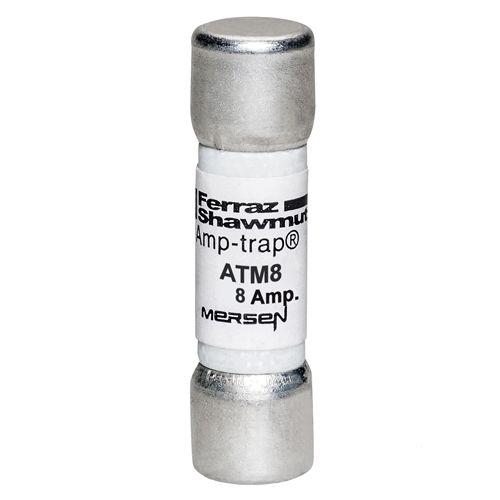 ATM8 - Fuse Amp-Trap® 600V 8A Fast-Acting Midget ATM Series